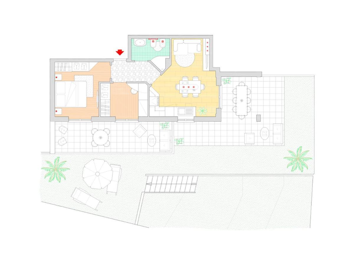 Villa Hanbury With Swimming Pool And Parking In Аласио Екстериор снимка